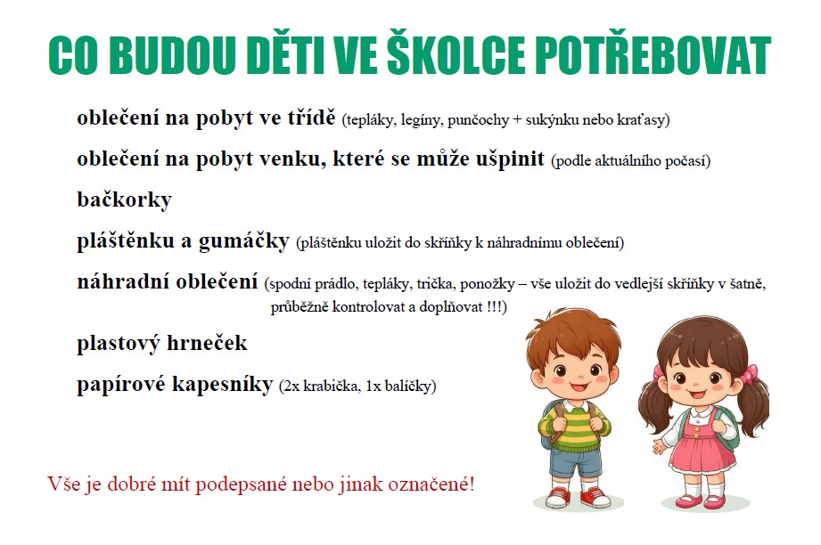 co do školky na web